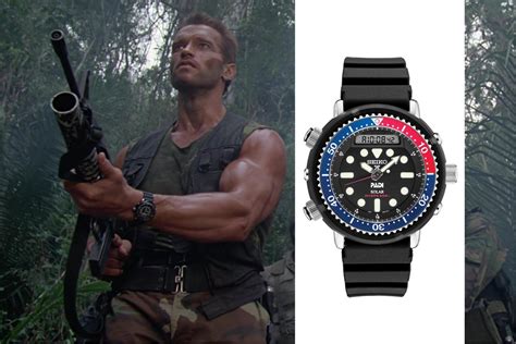 arnold schwarzenegger watch in commando